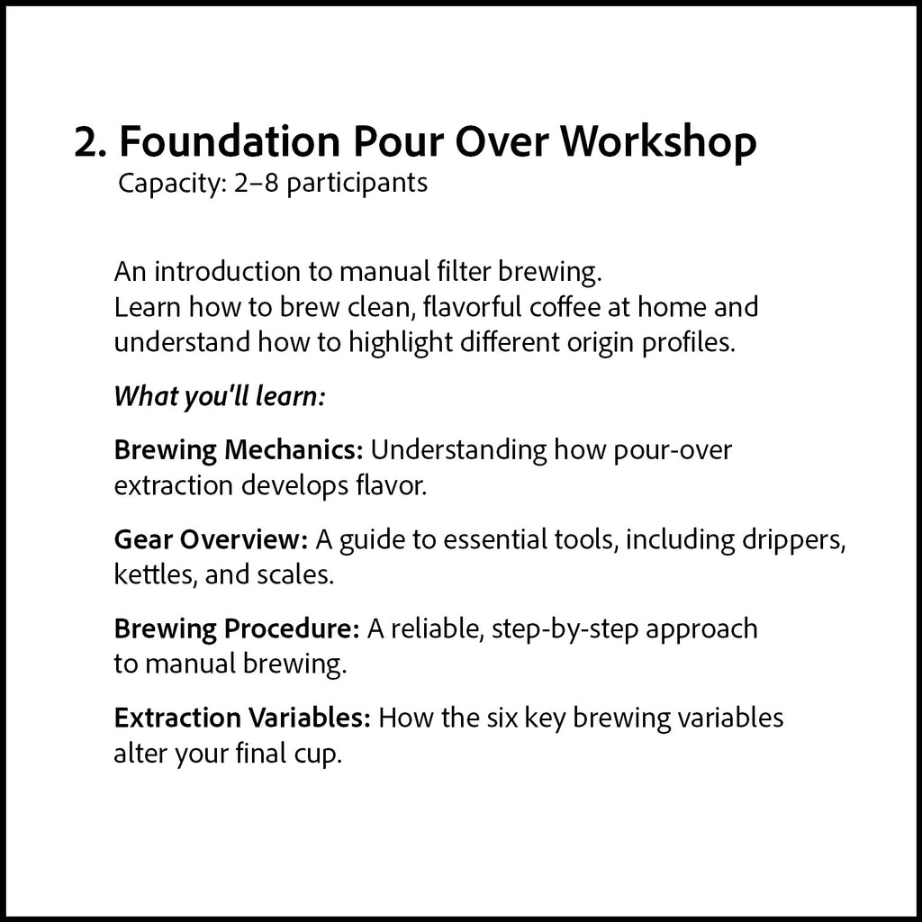Coffee Knowledge & Interest Courses